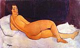 Nude Looking over Her Right Shoulder by Amedeo Modigliani